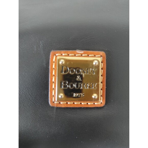 Dooney & Bourke Black Smooth Wexford Leather Heidi Small Satchel Crossbody - Picture 6 of 16